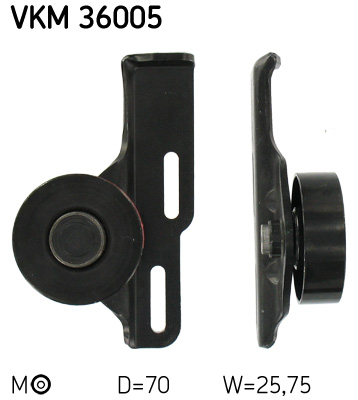 Galet-tendeur de courroie d'accessoires SKF VKM 36005
